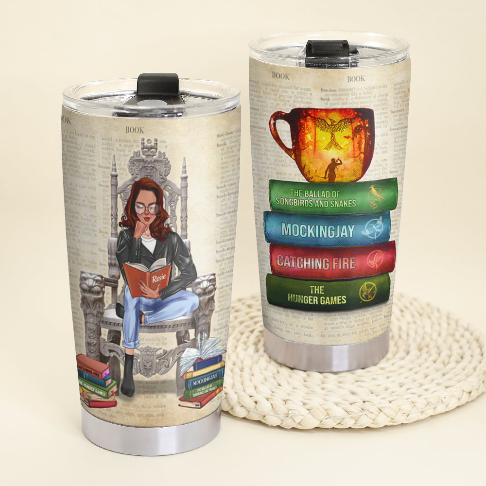 The Hunger Game - Personalized Tumbler Cup - Suzanne Collins - Tumbler Cup - GoDuckee