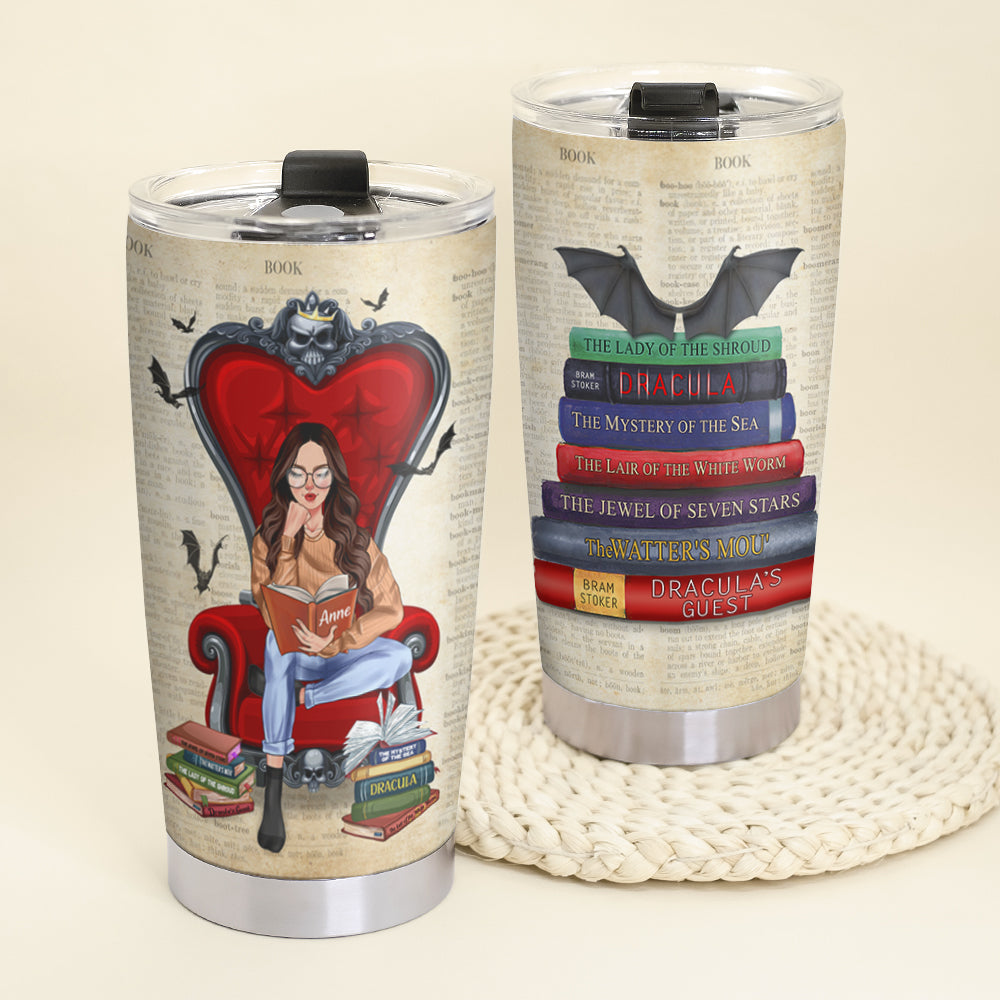 Bram Stoker - Personalized Tumbler Cup - Tumbler Cup - GoDuckee