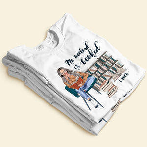Book My Weekend Is Booked, Personalized Shirt, Gift for Bookworm - Shirts - GoDuckee