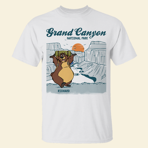Personalized Gifts For Camping And Hiking Lover, Grand Canyon National Park - Shirts - GoDuckee