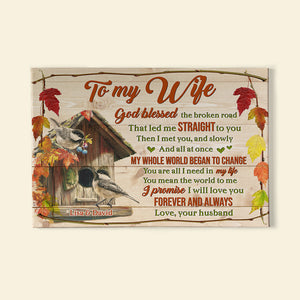 I Promise I Will Love You Forever And Always Personalized Couple Canvas Printed - Poster & Canvas - GoDuckee