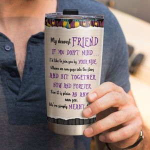 Personalized Couple Tumbler - So Many In The Darkness, We're simply meant to be - Tumbler Cup - GoDuckee
