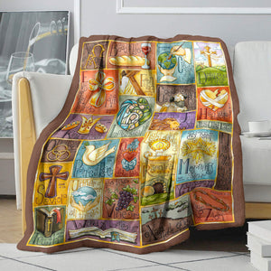 Jesus And Teacher - Blanket - Blanket - GoDuckee