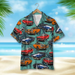 Classic Car Custom Car Image Hawaiian Shirt - Summer Gift - Hawaiian Shirts - GoDuckee