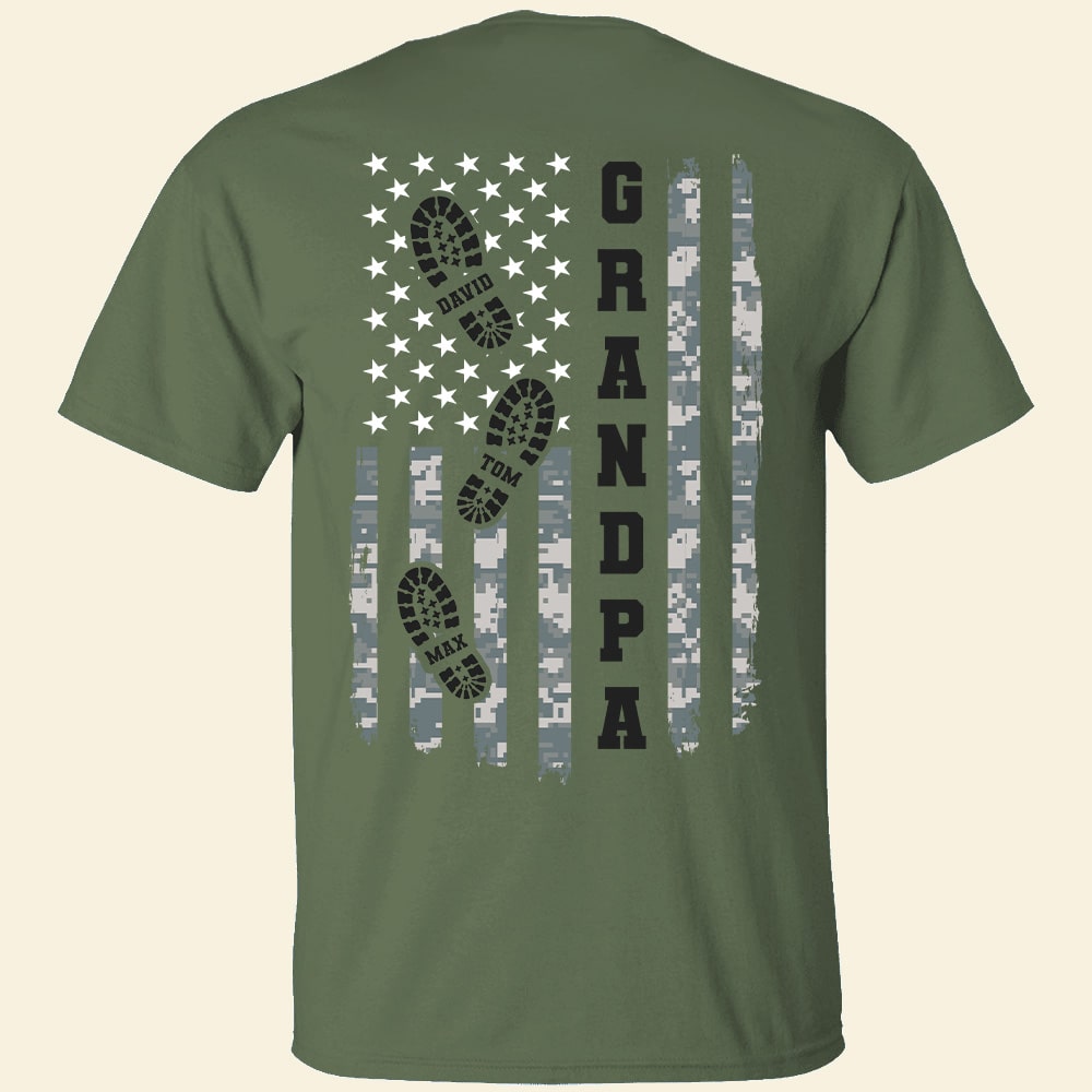 Personalized Veteran Shirt Gift For Family - Shirts - GoDuckee