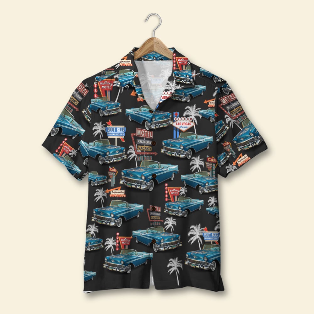 Custom Car Photo Hawaiian Shirt, Aloha Shirt, Summer Gift, Gift For Car Lovers - Hawaiian Shirts - GoDuckee