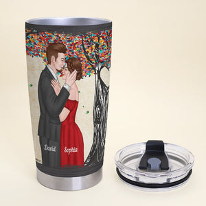 You Will Forever be My Always, Personalized Tumbler, Gifts For Couple - Tumbler Cup - GoDuckee