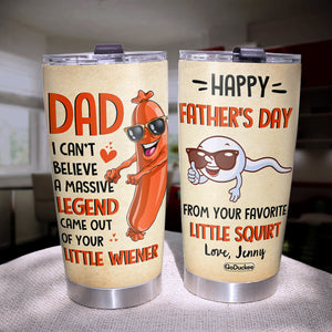 Personalized Father's Day Tumbler Cup - Happy Father's Day - Tumbler Cup - GoDuckee