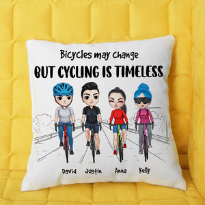 Personalized Cycling Pillow - Let's Take A Road Trip - Pillow - GoDuckee