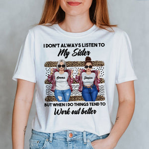 Mother's Day I Don't Always Listen To My Mom But When I do Things Tend to Work Out Better Personalized Shirts Gift For Her - Shirts - GoDuckee