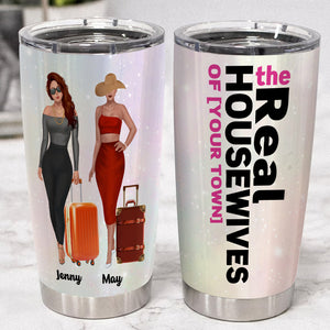 Personalized Friends Tumbler - Girl Trip, The Real Housewives - Tumbler Cup - GoDuckee