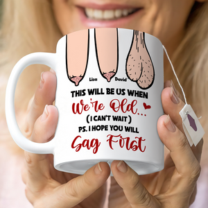 Funny Old Couple-This Will Be Us When We're Old Personalized Couple Mug - Coffee Mug - GoDuckee