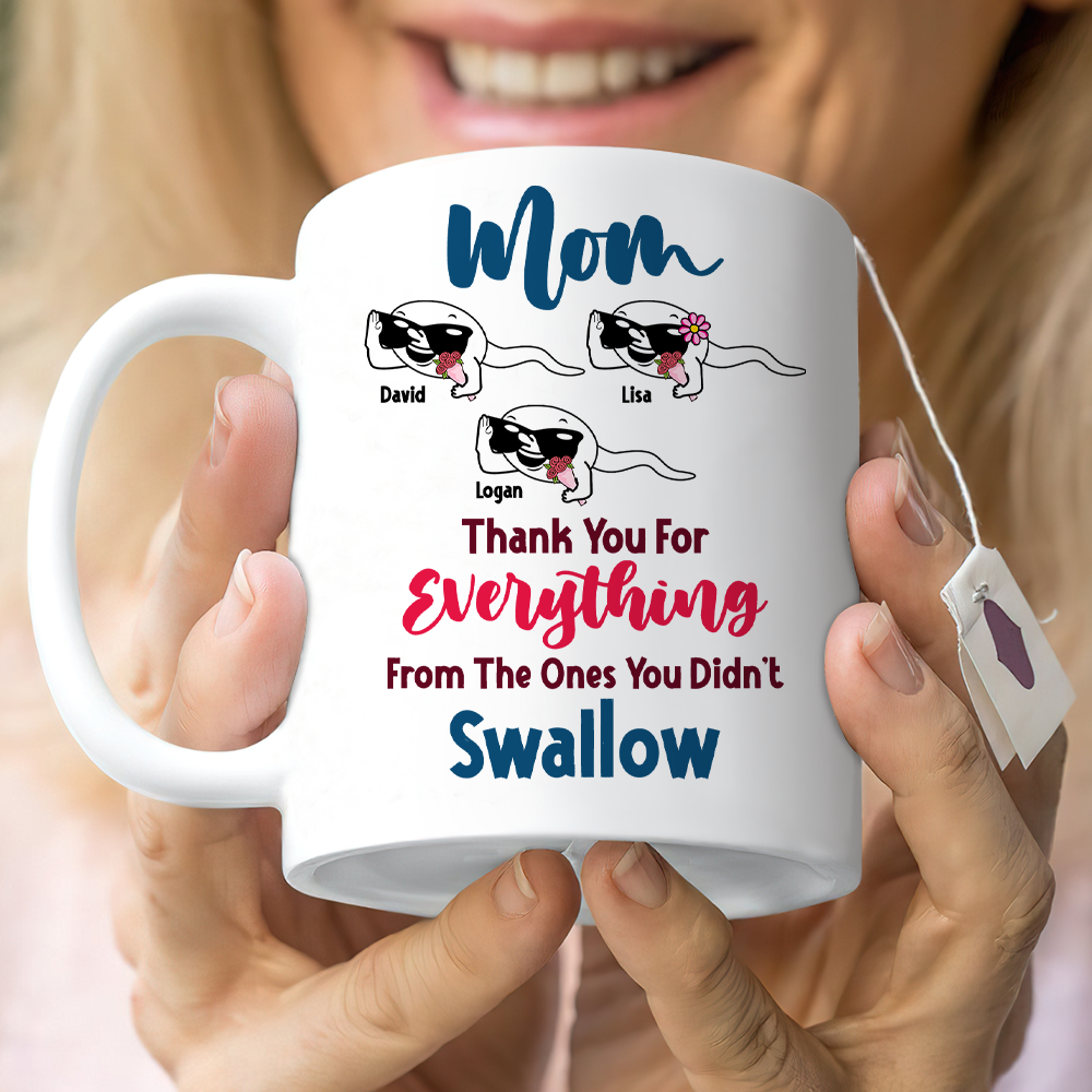 Thank You for Giving Me Life - mom mug, funny cup for mother