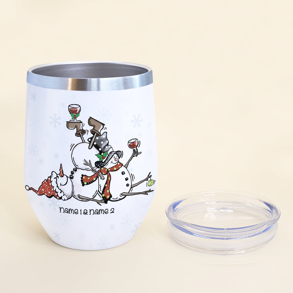 Holiday Wine Tumblers - VARIETY OF SAYINGS – The Winey Guys