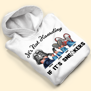 Sneaker Family It's Not Hoarding If It's Sneakers, Personalized Shirt - Shirts - GoDuckee
