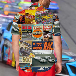 Stock Car Racing Magazine Hawaiian Shirt, Aloha Shirt - Hawaiian Shirts - GoDuckee