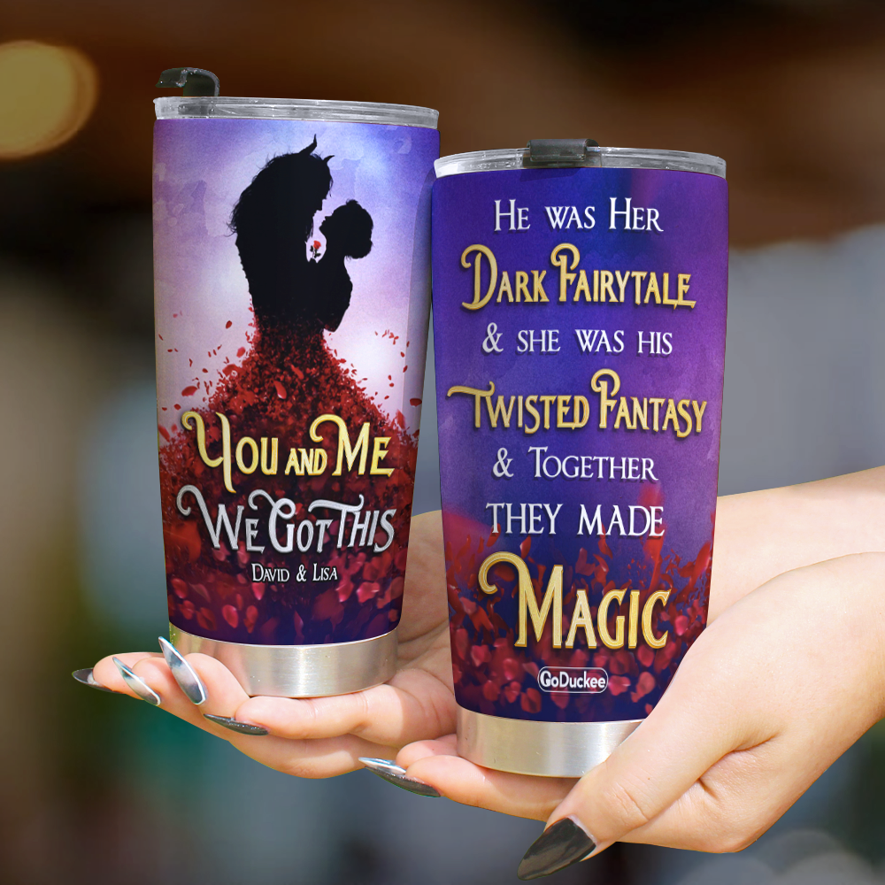 Magic Couple 01BHHI300123 Personalized Tumbler - Tumbler Cup - GoDuckee