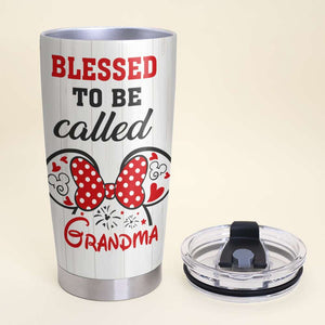 Family Blessed To Be Called - Personalized Tumbler Cup - Tumbler Cup - GoDuckee