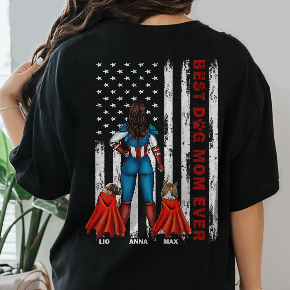 Dog Mom 01natn190423tm Personalized Shirt - Shirts - GoDuckee