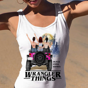 Wrangler Things Personalized Car Shirts, Gift For Girls - Shirts - GoDuckee