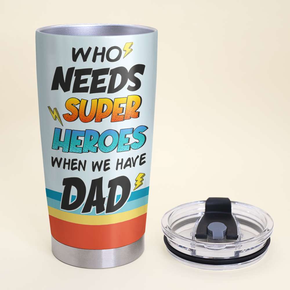 Father's Day Personalized Tumbler 02HTHN040423TM - Tumbler Cup - GoDuckee