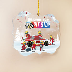 Racing Team Personalized Acrylic Ornament, Christmas Gift - Ornament - GoDuckee