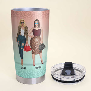 We Will Be Old Ladies Causing Trouble In The Nursing Home, Personalized Tumbler, Gift for BFFs - Tumbler Cup - GoDuckee