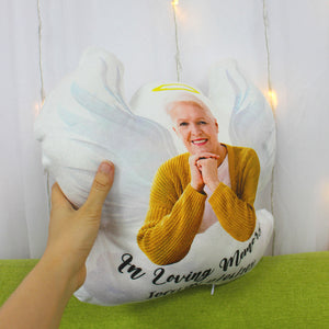 Heaven Woman Personalized Custom Shape Pillow - Pillow - GoDuckee