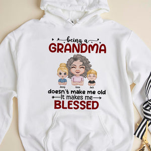 Being A Grandma Doesn't Make Me Old, Personalized Shirt, Gift For Grandma, Mother's Day Gift, Grandma With Her Grandkids - Shirts - GoDuckee