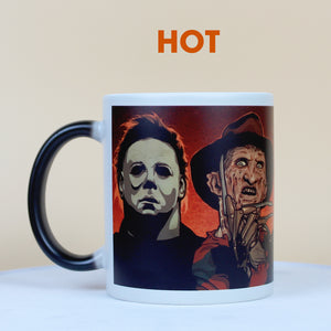 Horror Film Magic Mug, Gift For Horror Film Lovers - Magic Mug - GoDuckee