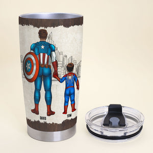 Any Man Can Be A Father Personalized Father Tumbler Cup, Gift For Father - Tumbler Cup - GoDuckee
