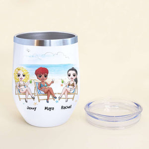 We're Not Always Bitches - Personalized Wine Tumbler - Wine Tumbler - GoDuckee