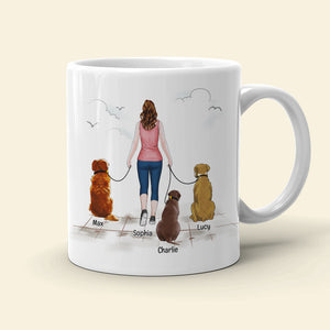 I'm As Lucky As Can Be, Personalized Mug, Gift For Mother's Day - Coffee Mug - GoDuckee