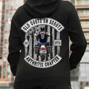 Old Coots On Scoots Arthritis Chapter Personalized Biker Shirt, Gift For Biker - Shirts - GoDuckee