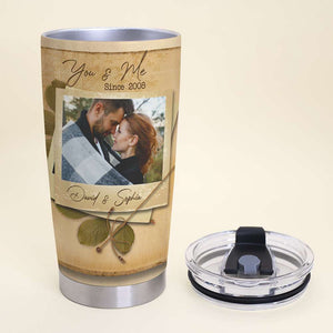 My Love For You Is Still Strong Personalized Tumbler Cup, Couple Gift - Tumbler Cup - GoDuckee