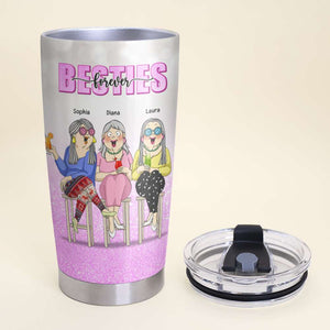 Friends Will Stay Together Through The Year, Personalized Tumbler - Tumbler Cup - GoDuckee