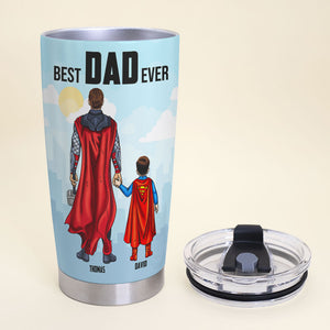 Dear Dad Thank You For Believing In Me Personalized Father Tumbler Cup - Tumbler Cup - GoDuckee