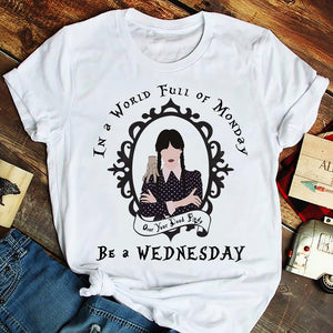 In A World Full Of Monday Personalized Shirt, - Shirts - GoDuckee