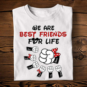 Personalized Mama/Papa Shirts - We Are Best Friends For Life - Shirts - GoDuckee