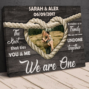 We Cannot Come Undone Together, Personalized Couple Poster & Canvas - Poster & Canvas - GoDuckee