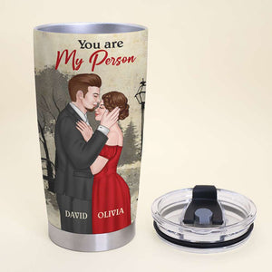 Couple You Are My Person For The Rest Of My Life Personalized Tumbler - Tumbler Cup - GoDuckee