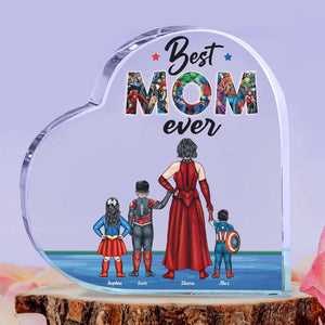 Best Family Ever- Personalized Acrylic Plaque-4QHLH170323 - Decorative Plaques - GoDuckee