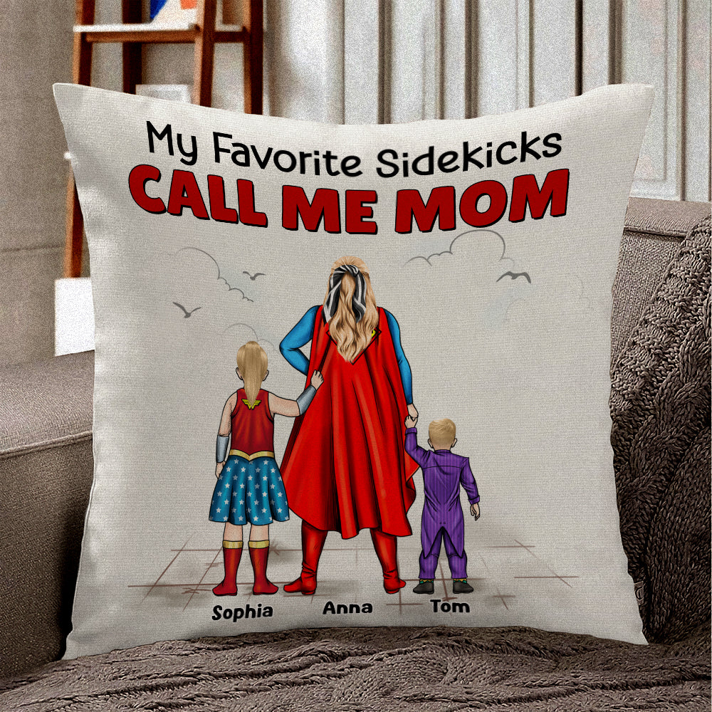 Family 01actn290323tm Personalized Square Pillow - Pillow - GoDuckee