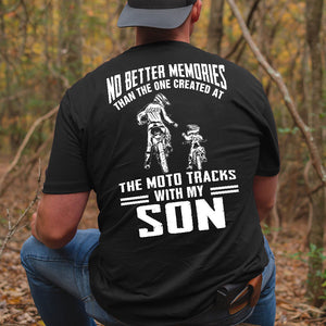Motocross No Better Memories Than The One Created At The Moto Tracks Personalized Shirts - Shirts - GoDuckee