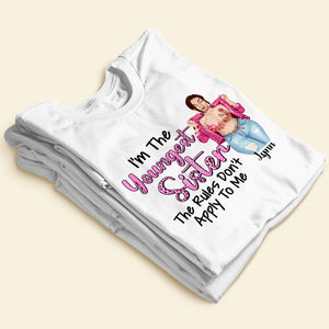 Personalized Sisters Matching Shirt, I'm The Reason We Have Rules, Funny Sister Gift - Shirts - GoDuckee