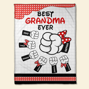 Grandma Personalized Blanket 04QHQN050423 - Blanket - GoDuckee