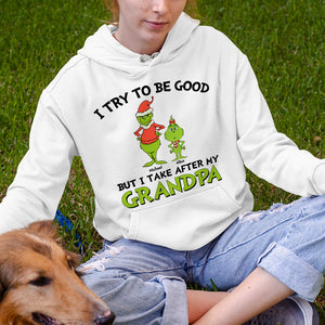 I Try To Be Good Personalized Christmas Shirts, Gift For Father - Shirts - GoDuckee