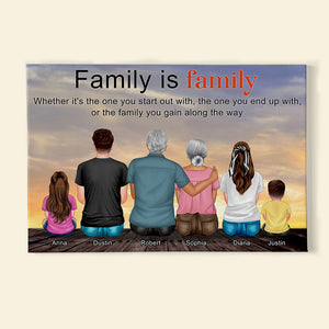 Family 06DNQN231222TM Canvas Poster - Poster & Canvas - GoDuckee