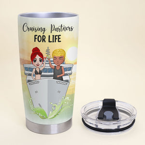 Personalized Cruising Couple Tumbler - Annoying Each Other For [Custom] Years And Still Going Strong - Tumbler Cup - GoDuckee