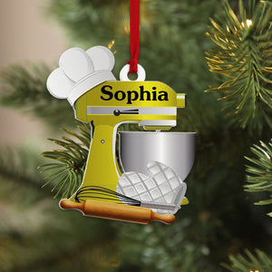 Personalized Baking Ornament, Christmas Tree Decor - Ornament - GoDuckee